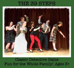 Seasons Greetings from the cast and crew of THE 39 STEPS spring of 2014